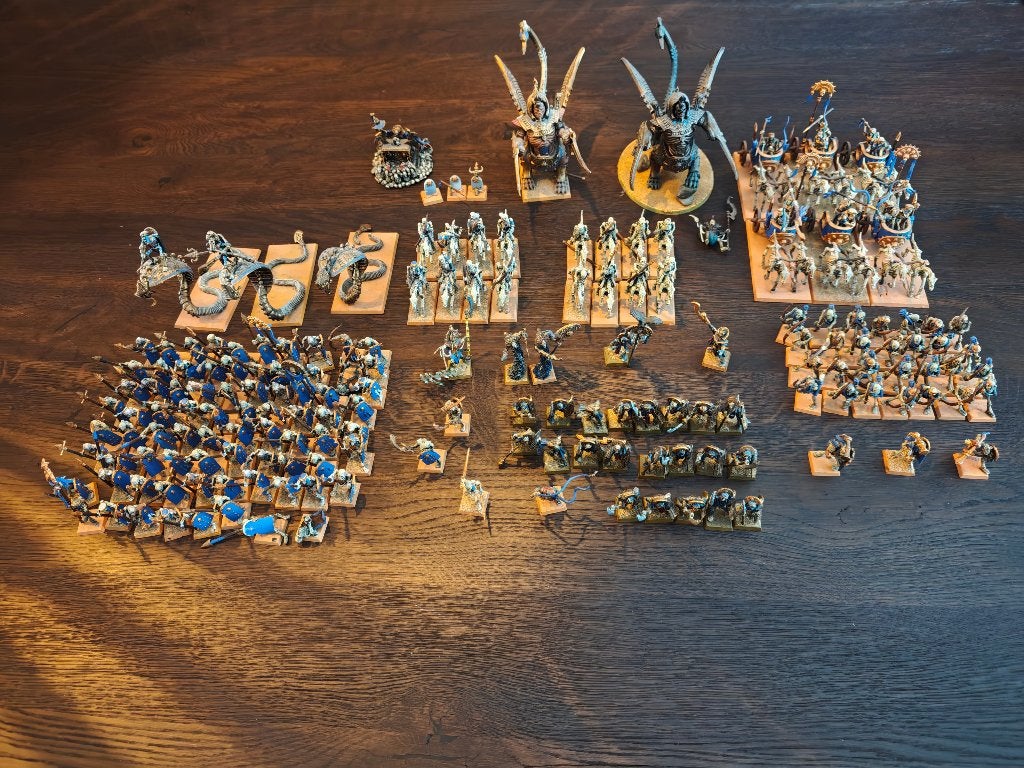 Warhammer Fantasy/Old World - Tomb Kings lot, Hobby en Vrije tijd, Ophalen, Zo goed als nieuw, Warhammer