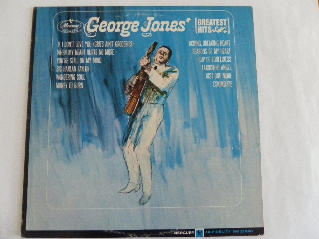 LP George Jones - Greatest Hits Vol.II, LP, Gebruikt, Originele persing, Ophalen of Verzenden
