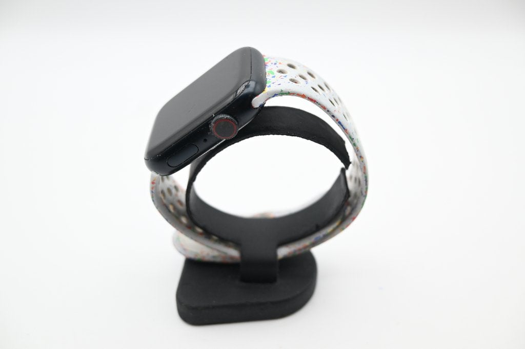 Apple Watch Serie 7 45mm Grijze band met doosje, Apple Inc., Zwart, Ophalen of Verzenden, Support@apple.com