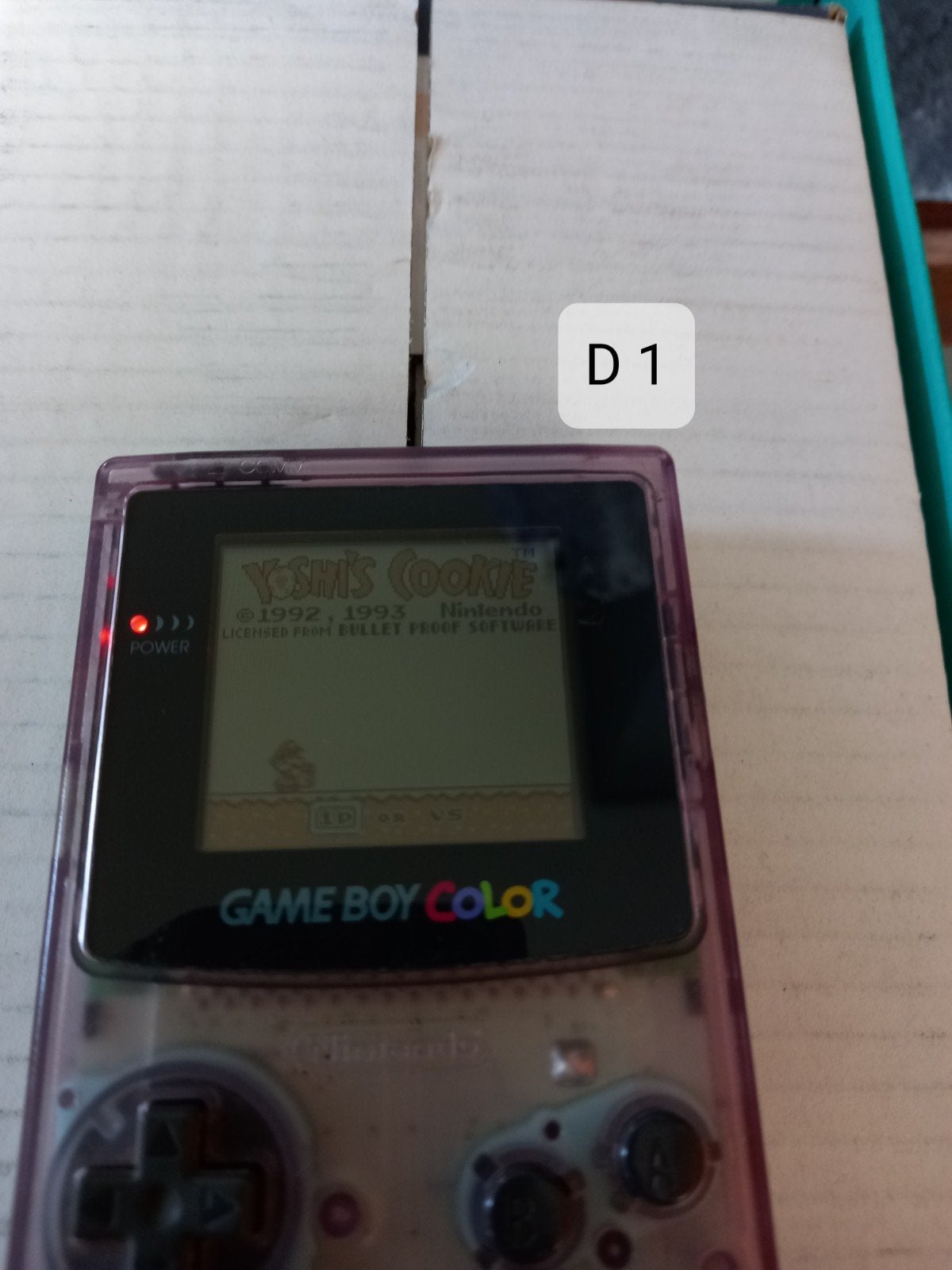 Gameboyspel D1 t/m D5 Yoshy's Cooki., Avontuur en Actie, Gebruikt, 1 speler, Ophalen of Verzenden