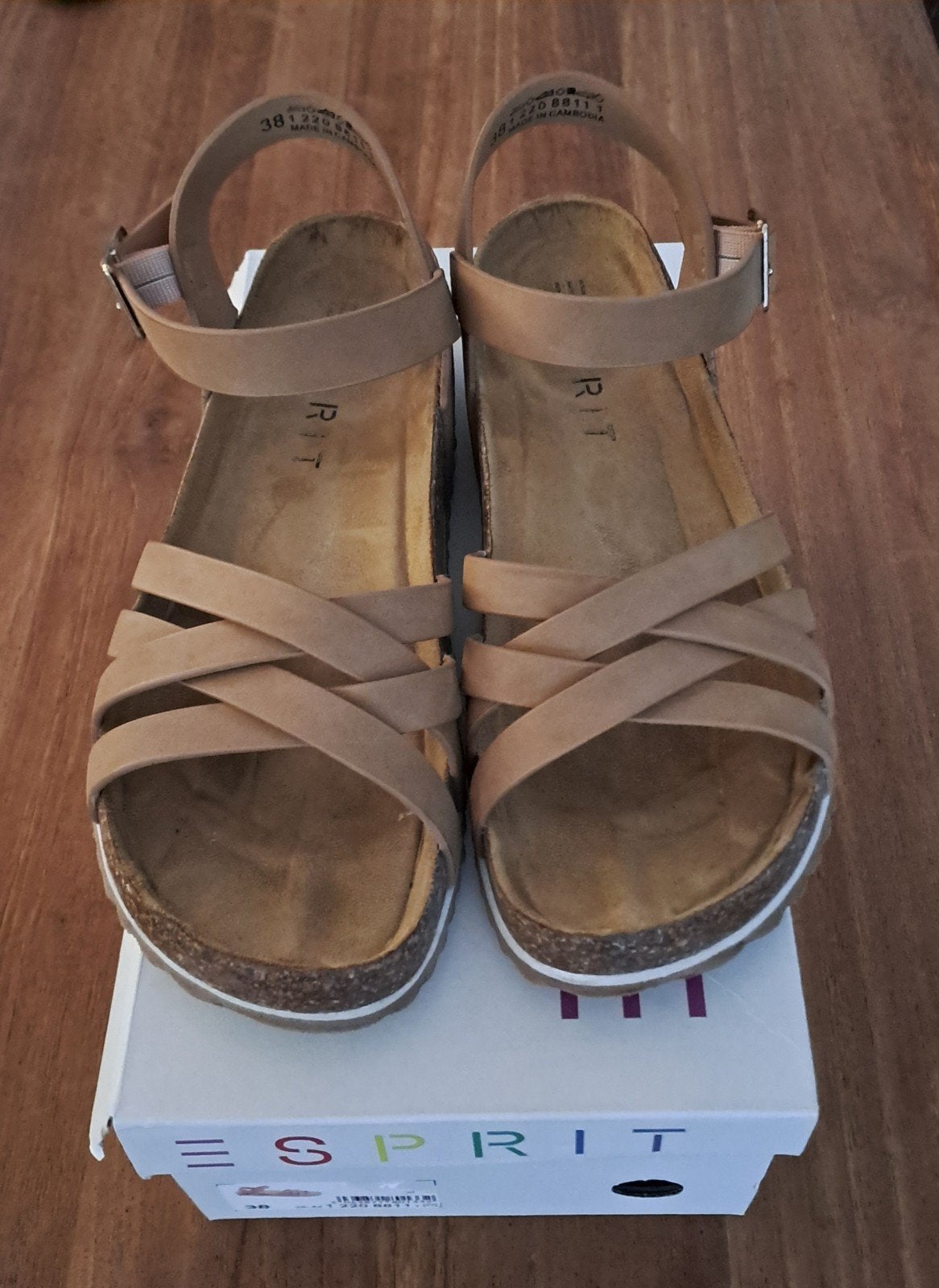 Sandalen ESPRIT maat 38, Schoentjes, Meisje, Ophalen of Verzenden, Zo goed als nieuw