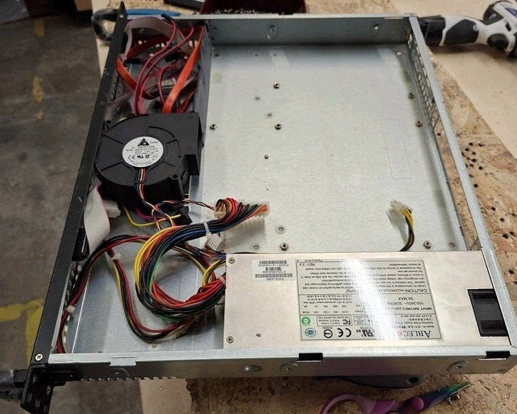 1U short server case Supermicro CSE-512, Ophalen of Verzenden, Supermicro, Xx, Xx