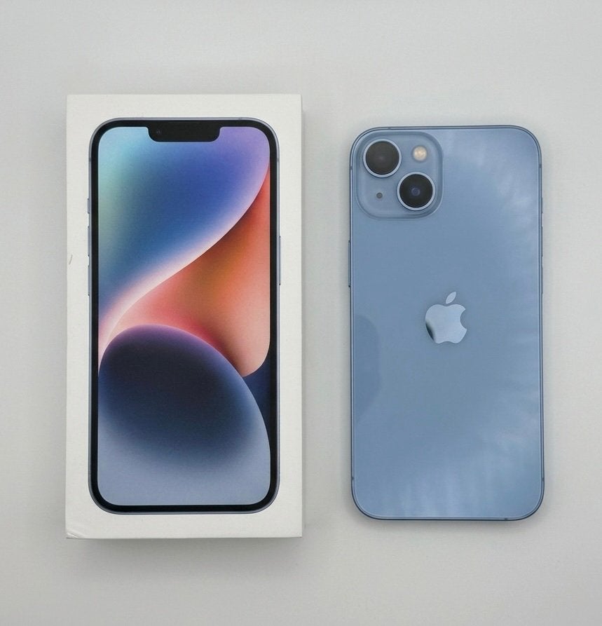 iPhone 14 128GB Blauw - Zo goed als nieuw, Telecommunicatie, 128 GB, Blauw, Ophalen of Verzenden, Zo goed als nieuw