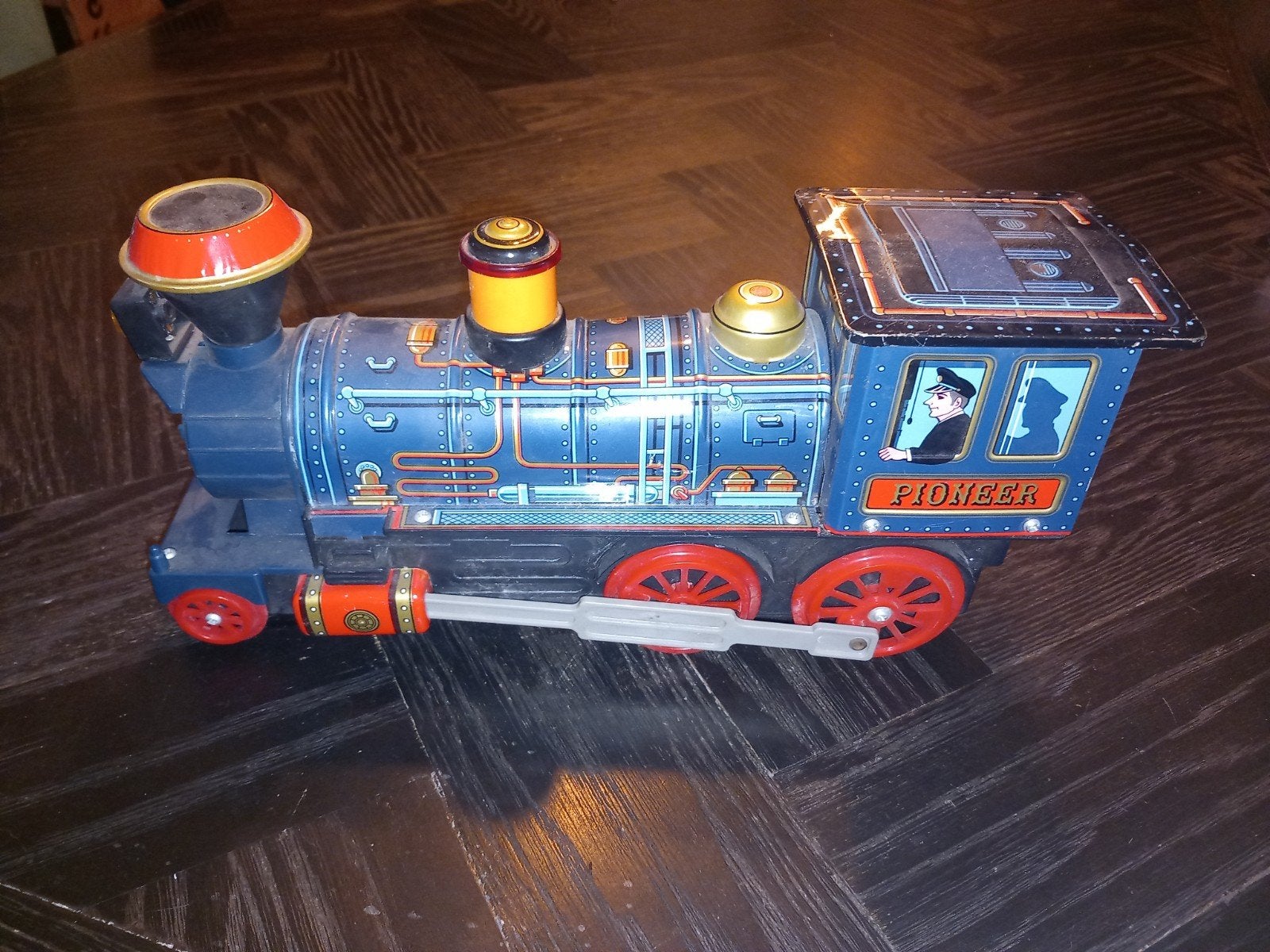 Vintage Blikken Speelgoed Trein - japan, Gebruikt, Onbekend, Ophalen of Verzenden, Onbekend