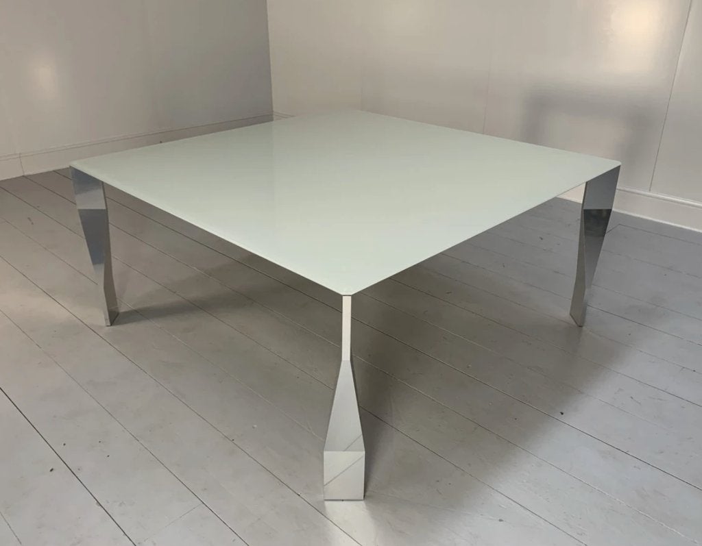 Molteni & Co DIAMOND tafel (1m60 op 1m60), Ophalen, Gebruikt, 150 tot 200 cm, Vierkant