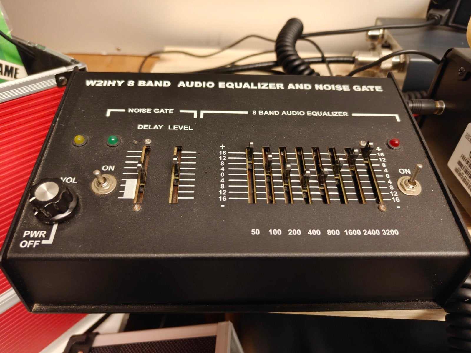 W2IHY audio equalizer, Ophalen, Gebruikt