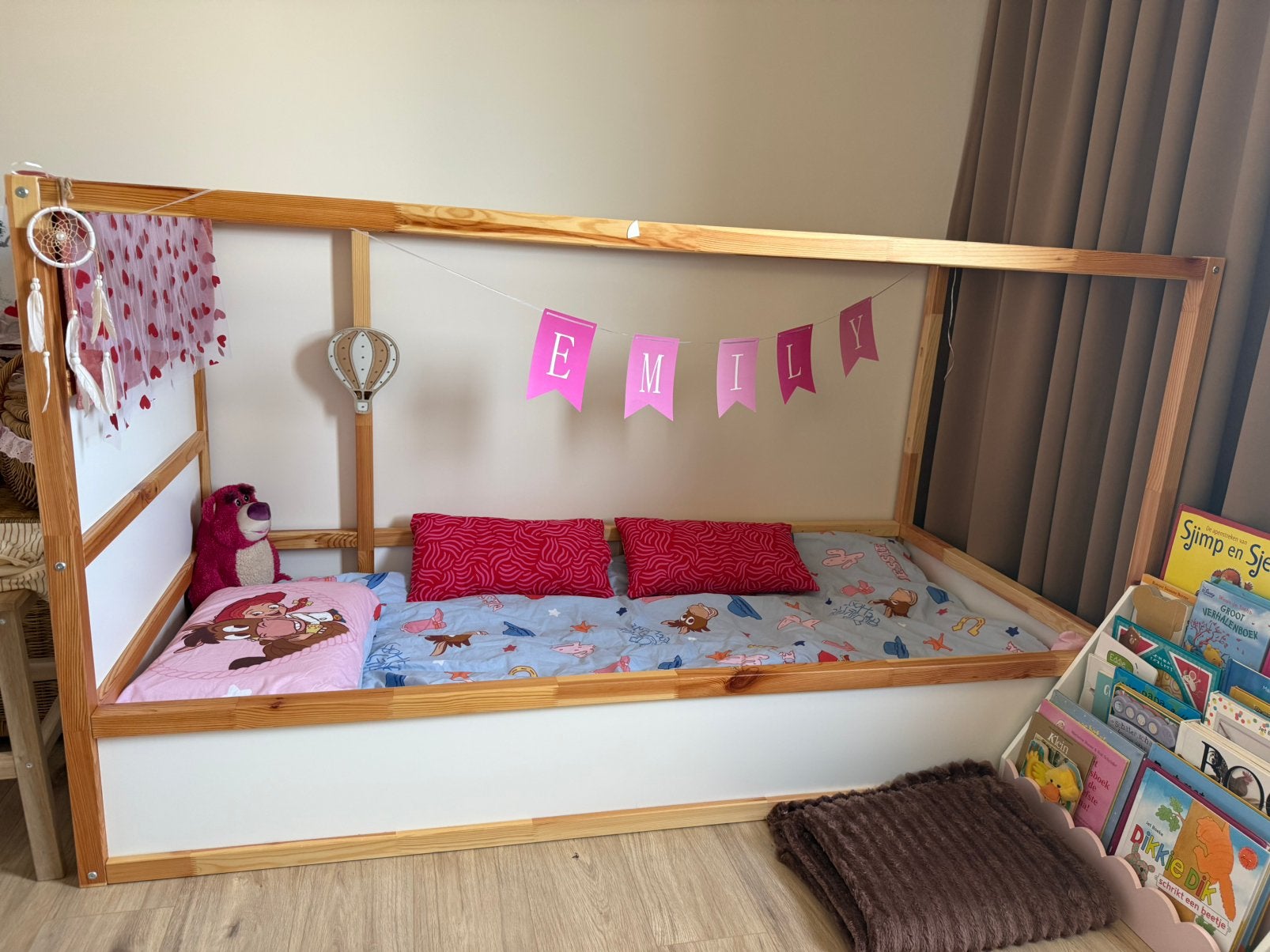 Bed IKEA KURA - keerbaar, Kinderen en Baby's, Kinderkamer | Stapelbedden en Hoogslapers, Ophalen, Zo goed als nieuw