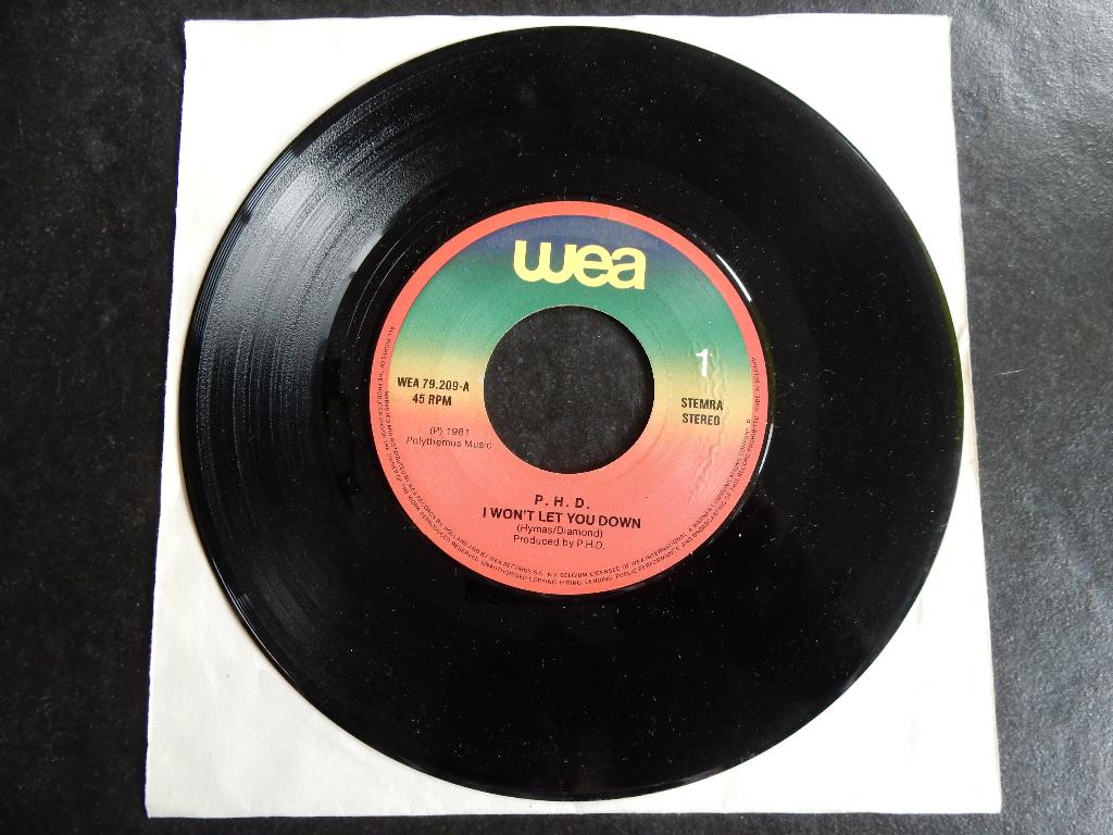 P.H.D. - I won't let you down, Cd's en Dvd's, Vinyl Singles, Ophalen of Verzenden, Gebruikt, Pop
