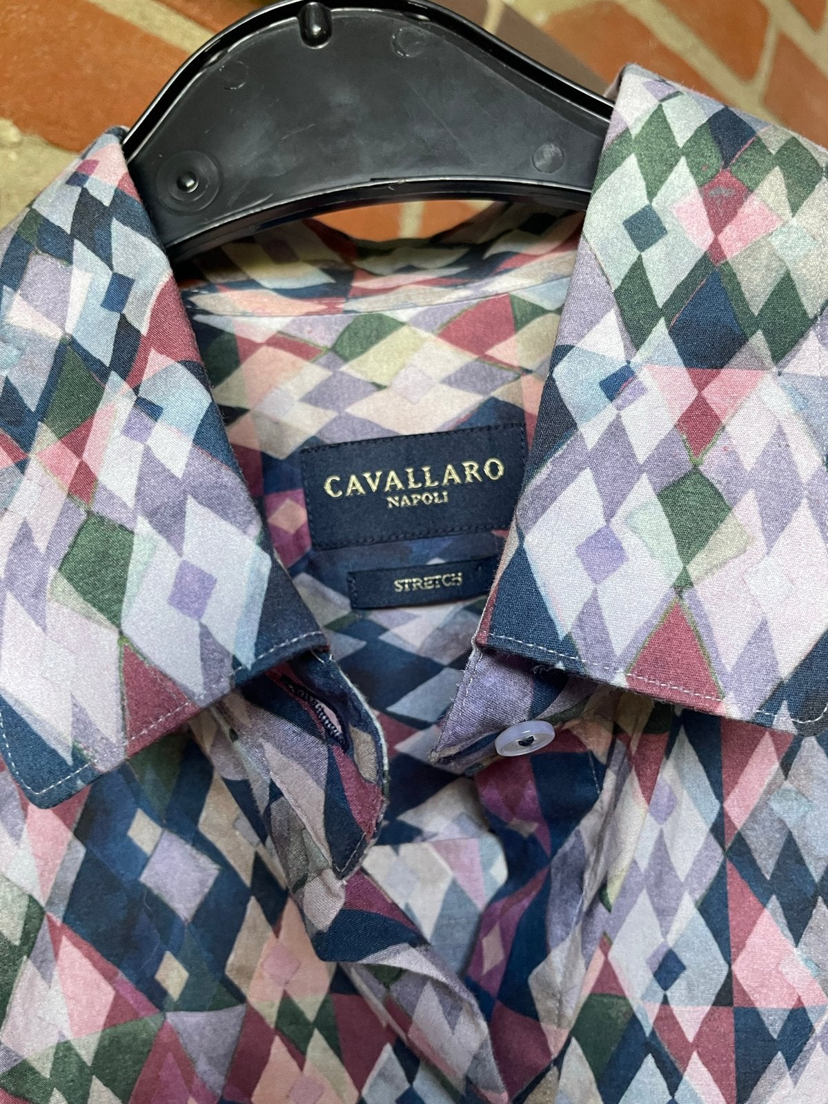 Cavallaro Napoli Florenza Damesoverhemd Mt 46, Ophalen of Verzenden, Nieuw, Maat 46/48 (XL) of groter, Meerkleurig