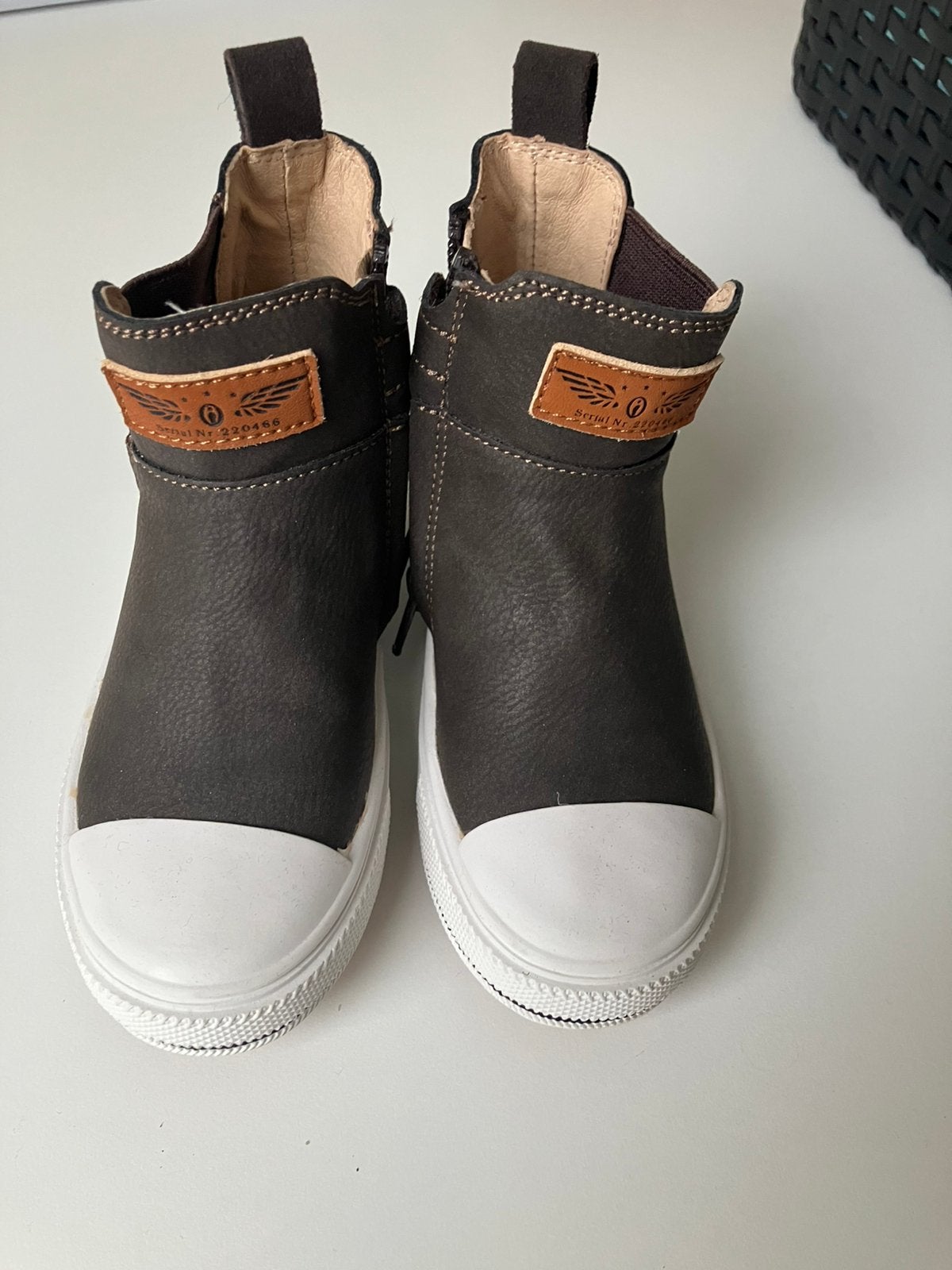 Shoesme bruine leren schoenen maat 27, Kinderen en Baby's, Babykleding | Schoentjes en Sokjes, Ophalen, Schoentjes, Nieuw, Jongetje
