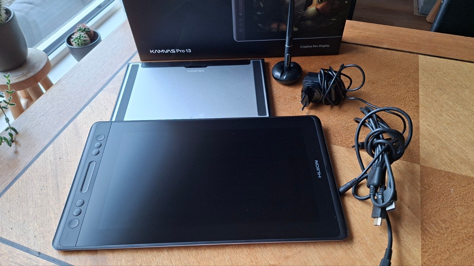 Huion Kamvas Pro 13 - Zo goed als nieuw, compleet, Ophalen of Verzenden, Zo goed als nieuw, Huion