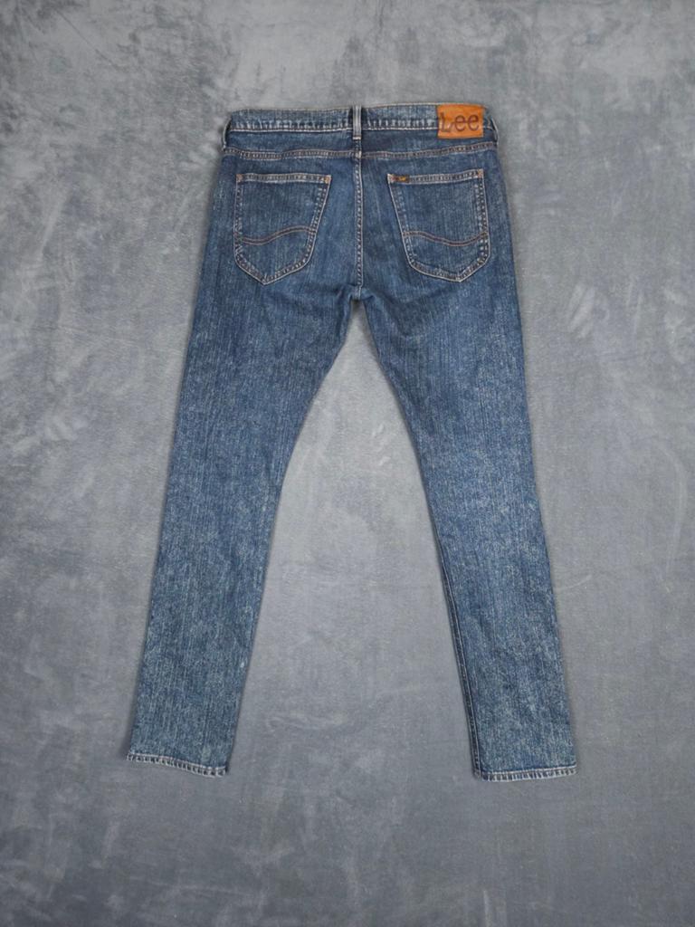 Lee Spijkerbroek Broek Luke W32 L34 Slim Fit Blauw Jeans., Kleding | Heren, Blauw, ., W32 (confectie 46) of kleiner, Ophalen of Verzenden