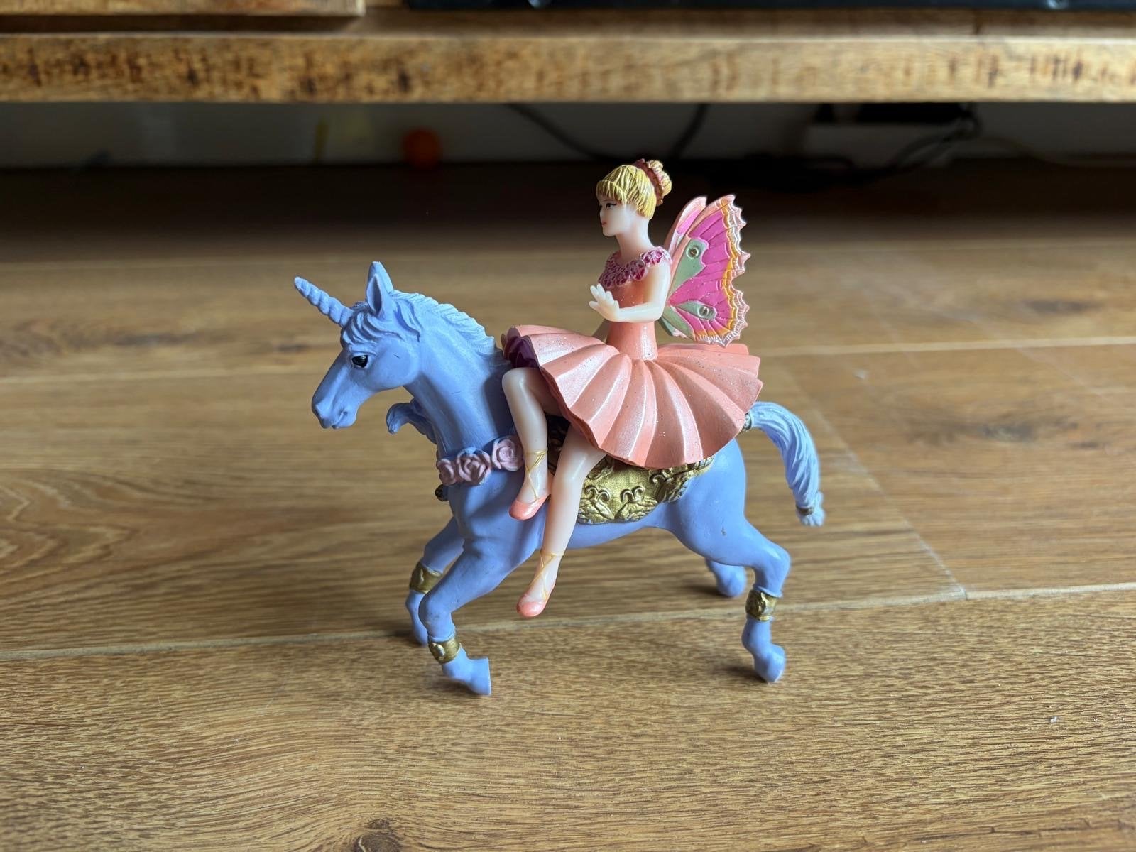 Schleich Eenhoorn met Elfje - Speelfiguur, Ophalen, Zo goed als nieuw, Meisje