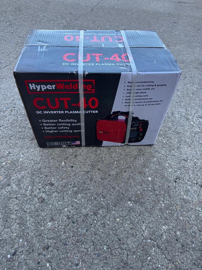 Hyper Welding CUT-40 DC Inverter Plasma Cutter, Ophalen, Nieuw, 150 tot 250 ampère, Inverter