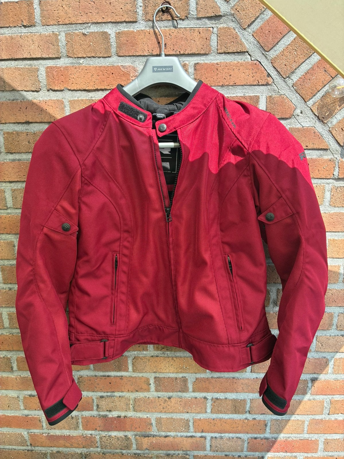 Richa motorjas doorwaai jas dames rood XXXL/46/18, Ophalen of Verzenden, Dames, Jas | textiel