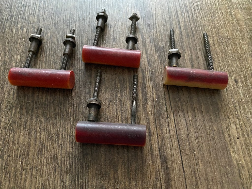 Antieken bakelieten handgreepjes, Ophalen of Verzenden