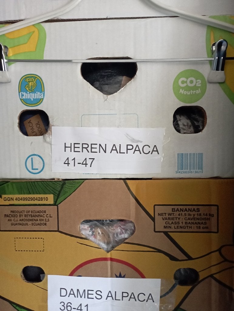 Heren alpaca sokken, Amercan Alpaca, Maat 41-47, Ophalen, Overige kleuren, Nieuw, Overige maten