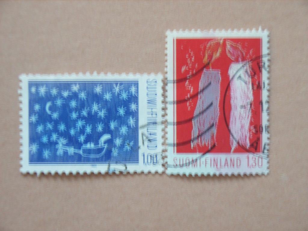 GE   Finland 935-936, Ophalen of Verzenden, Finland, Gestempeld