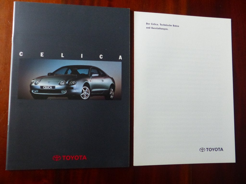 Toyota Celica 1994 brochure Duits, Verzenden, Nieuw, Toyota