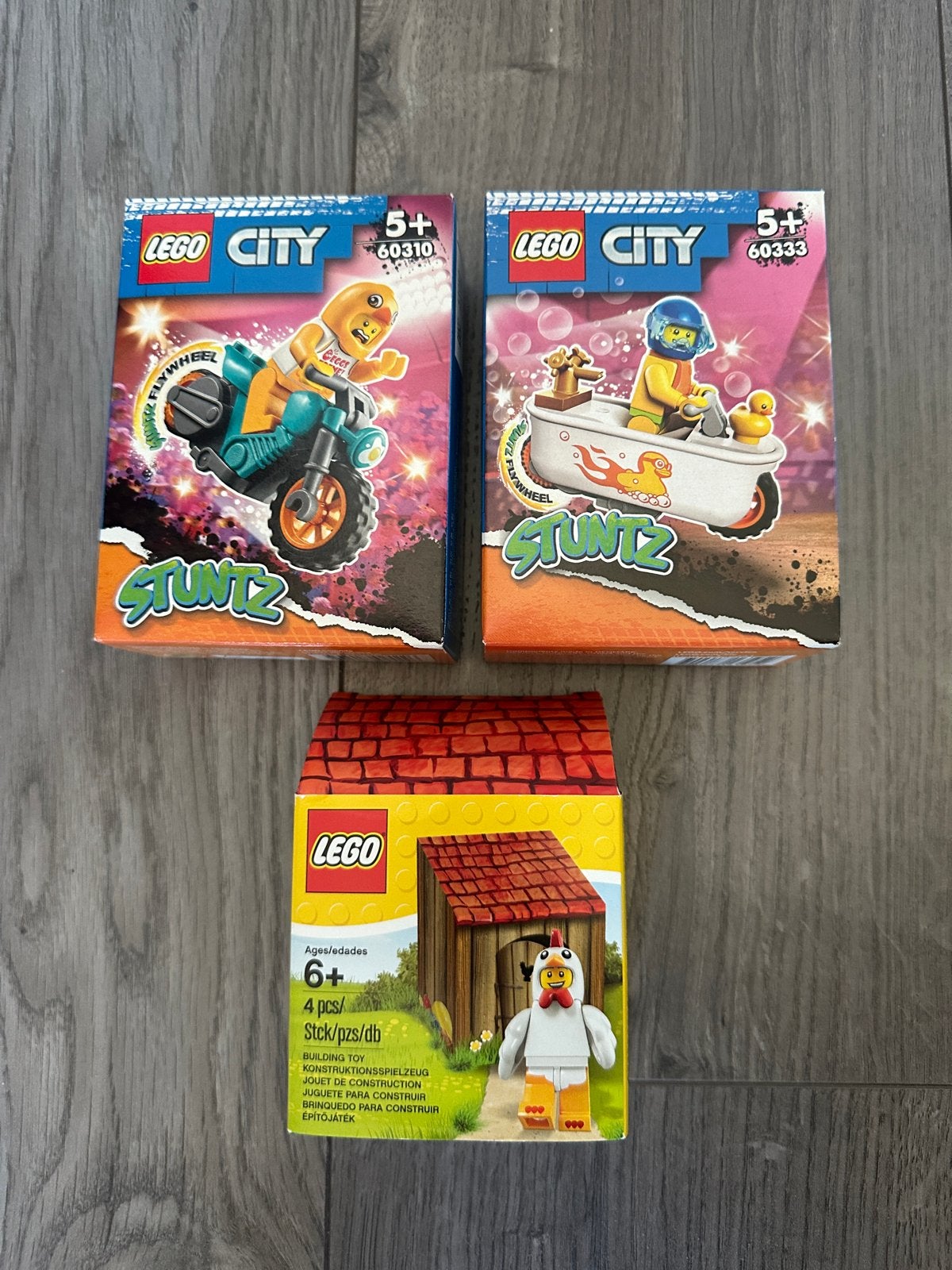 LEGO City Stuntz & Kippenhok Set - Nieuw in Doos, Ophalen of Verzenden, Nieuw