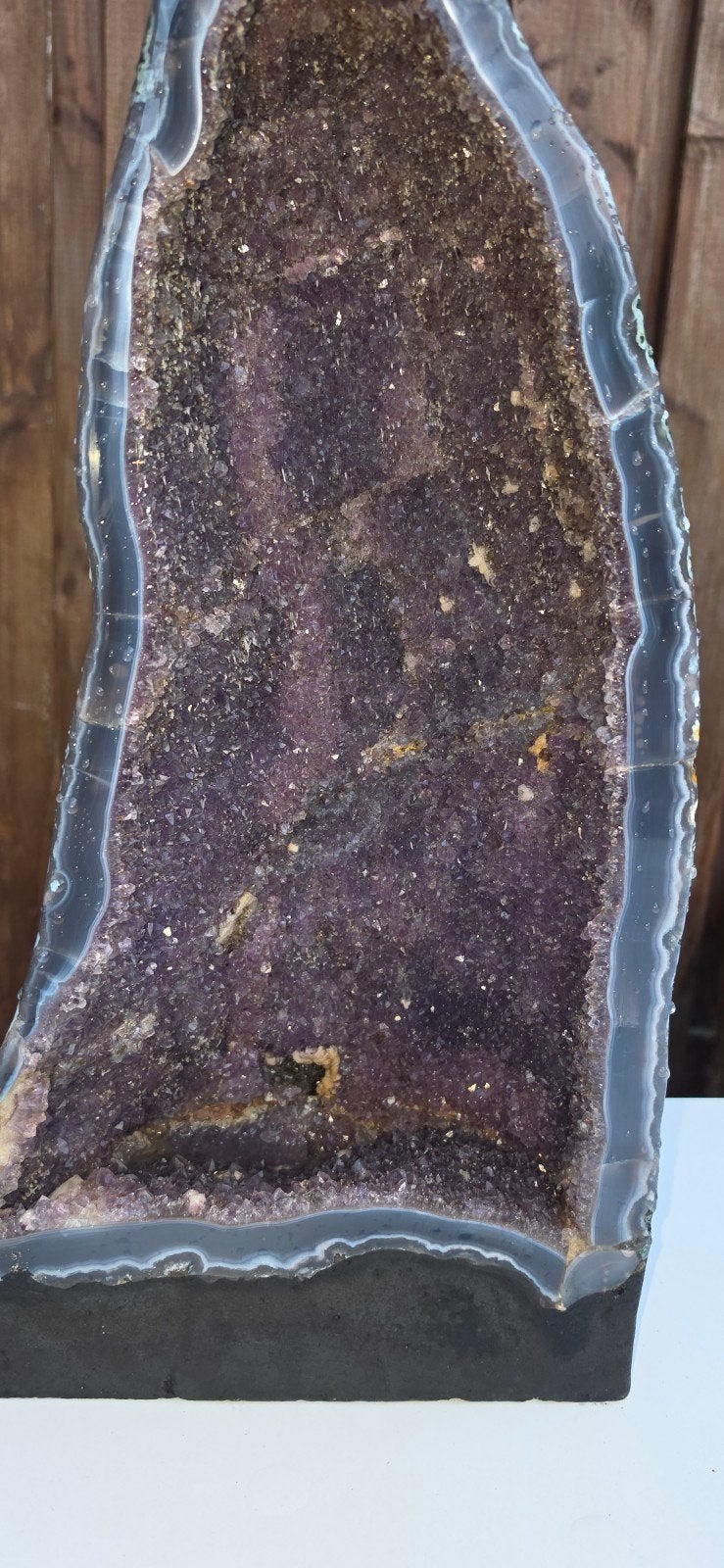 Amethist Geode 11 kg!, Ophalen of Verzenden