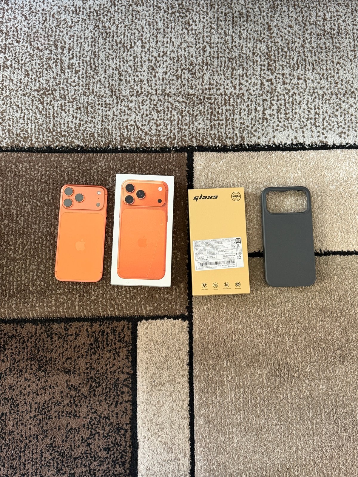 iPhone 17 Pro Max Oranje 256GB - Zo goed als nieuw, Telecommunicatie, 256 GB, Ophalen of Verzenden, Zo goed als nieuw, Zonder simlock
