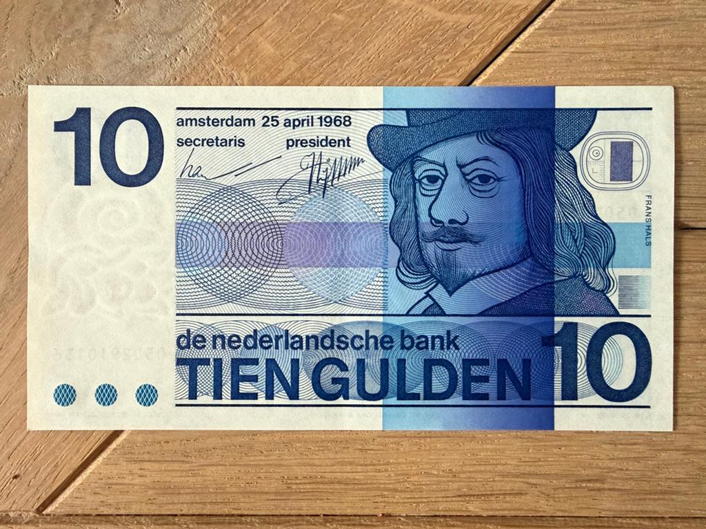 5 en 10 gulden biljet - Nederlandse Bank, Postzegels en Munten, Bankbiljetten | Nederland, Ophalen of Verzenden, 5 gulden, Setje