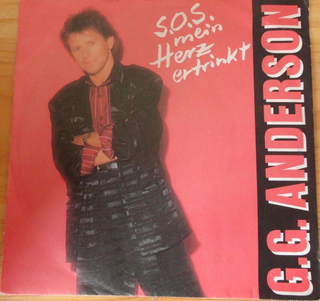 G.G.anderson > S.O.S. mein herz ertrinkt, Gebruikt, 7 inch, Single, Ophalen of Verzenden