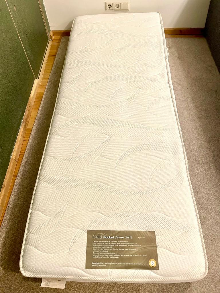 Dupre en BeterBed matrassen (2), Ophalen, Gebruikt, Eenpersoons, 210 cm