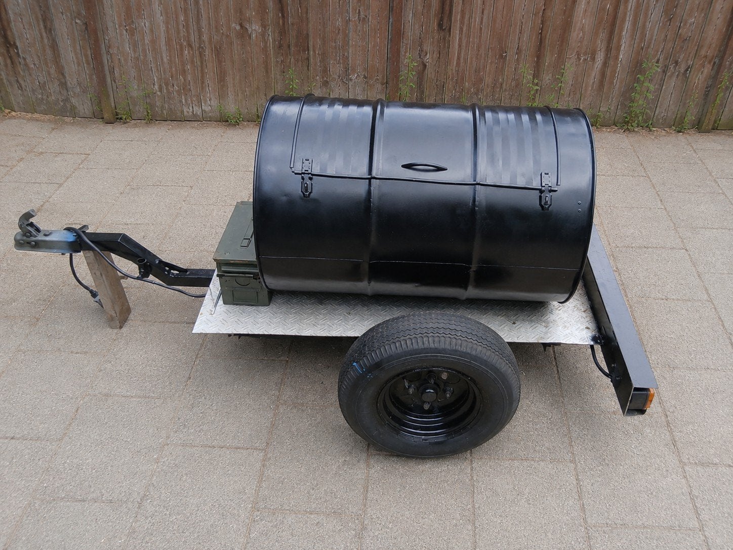 te koop mooie bagagewagen trike of motor, Ophalen
