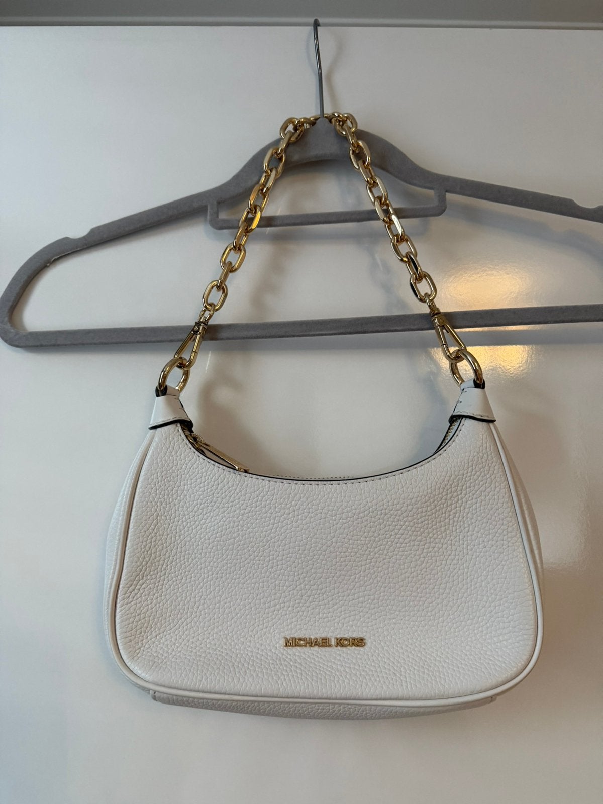 Michael Kors Tas, Ophalen, Zo goed als nieuw, Wit, Schoudertasje