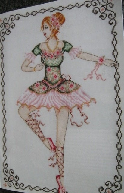 Borduurpatroon   Danseres   nr 7719, Verzenden, Nieuw, Handborduren, Patroon