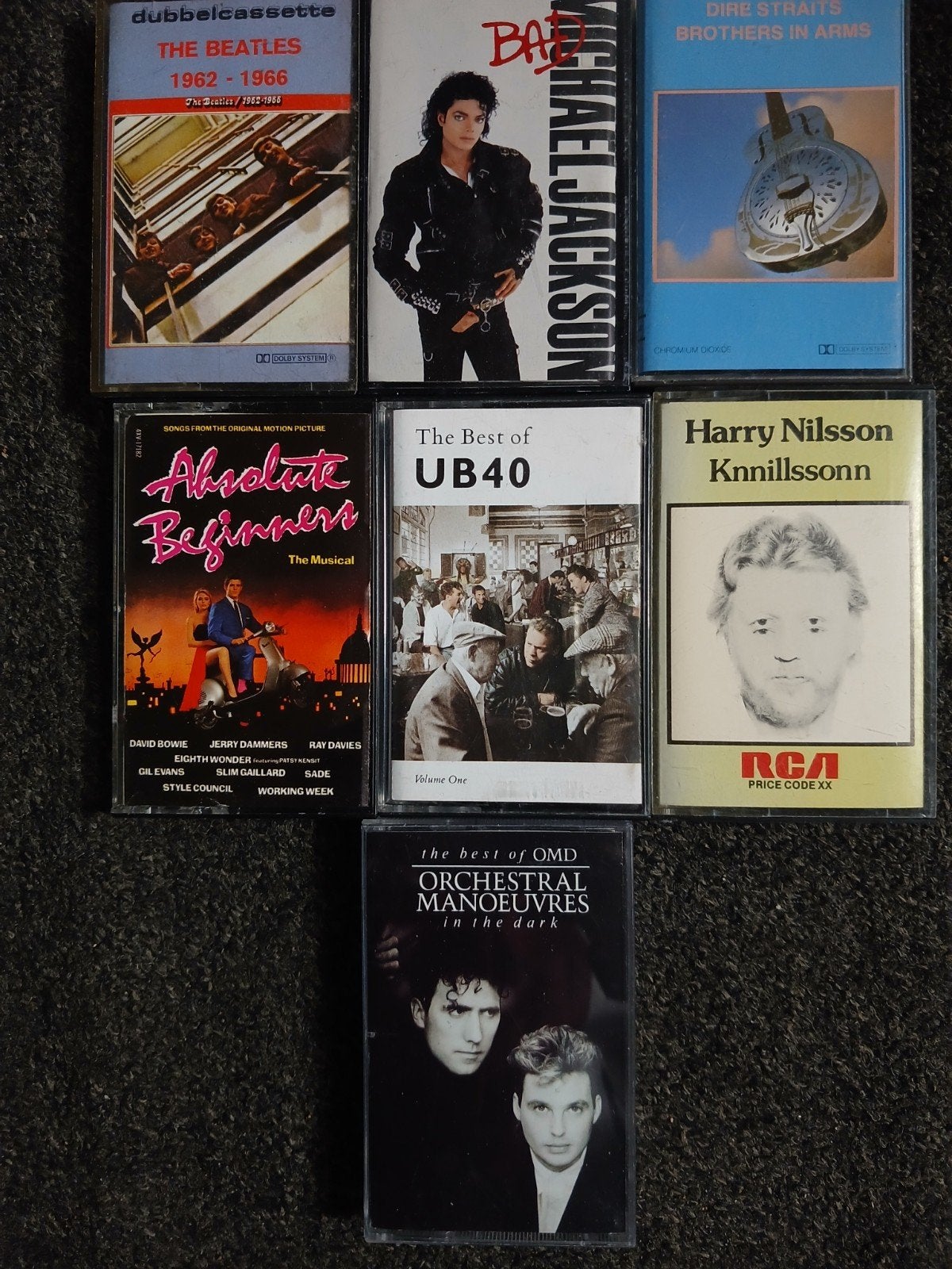 7 cassette bandjes, Cd's en Dvd's, Cassettebandjes, Ophalen of Verzenden, Gebruikt, Overige genres, 2 t/m 25 bandjes