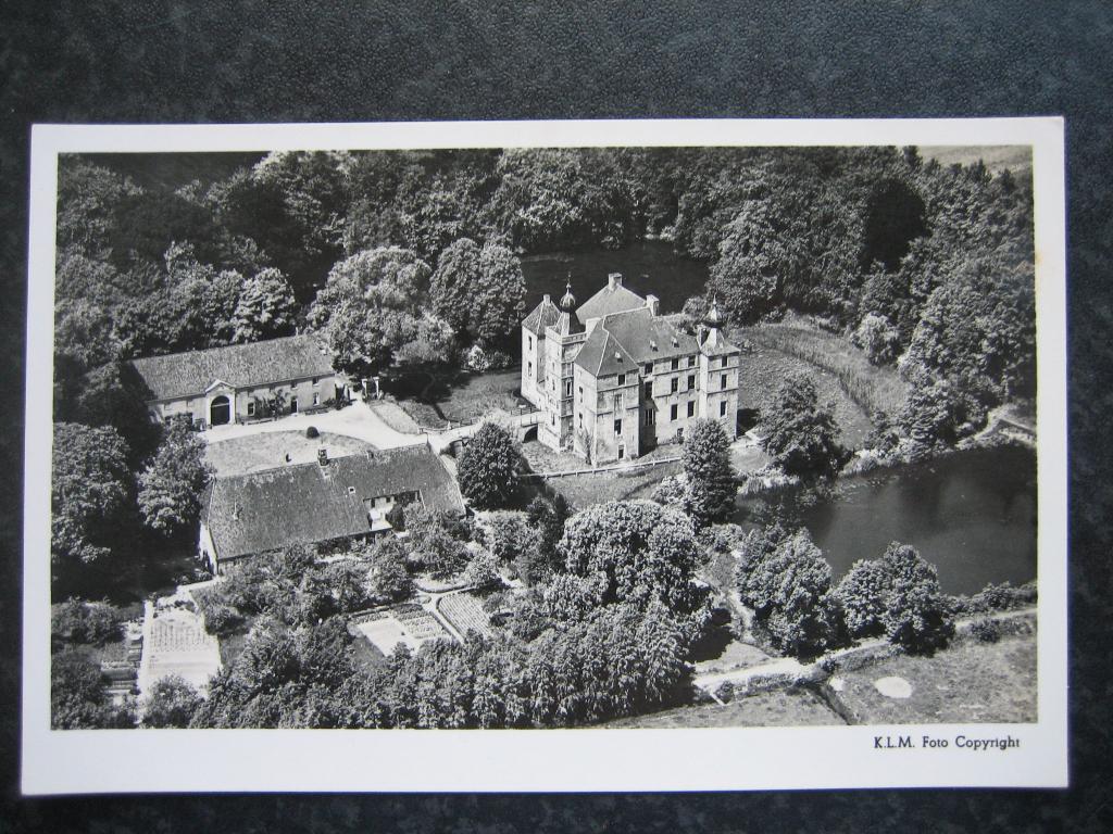 VAASSEN Kasteel Cannenburch A Luchtopname, Ophalen of Verzenden, 1940 tot 1960, Gelderland