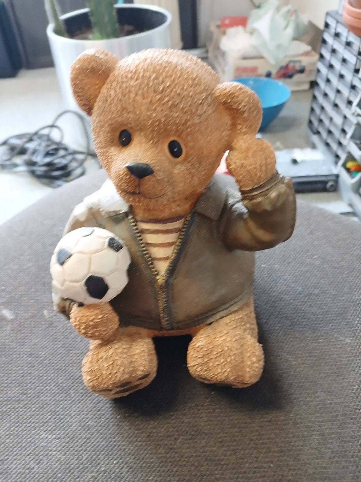 mooie beren spaarpot, Ophalen of Verzenden, Zo goed als nieuw, Beeldje, Overige merken