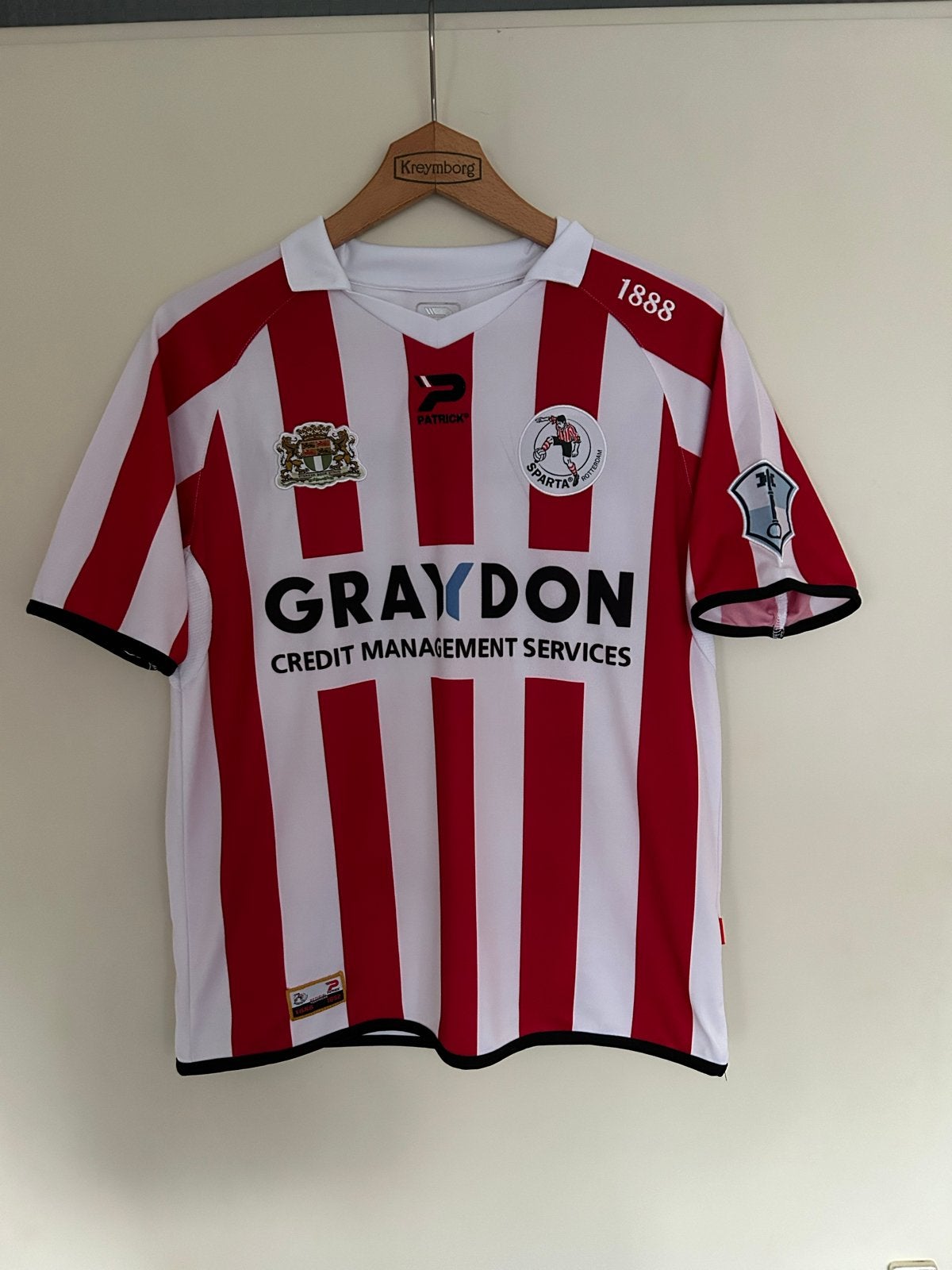Sparta Rotterdam thuisshirt 2008-2009 - Maat S, Verzenden, Zo goed als nieuw, Voetbal, Rood