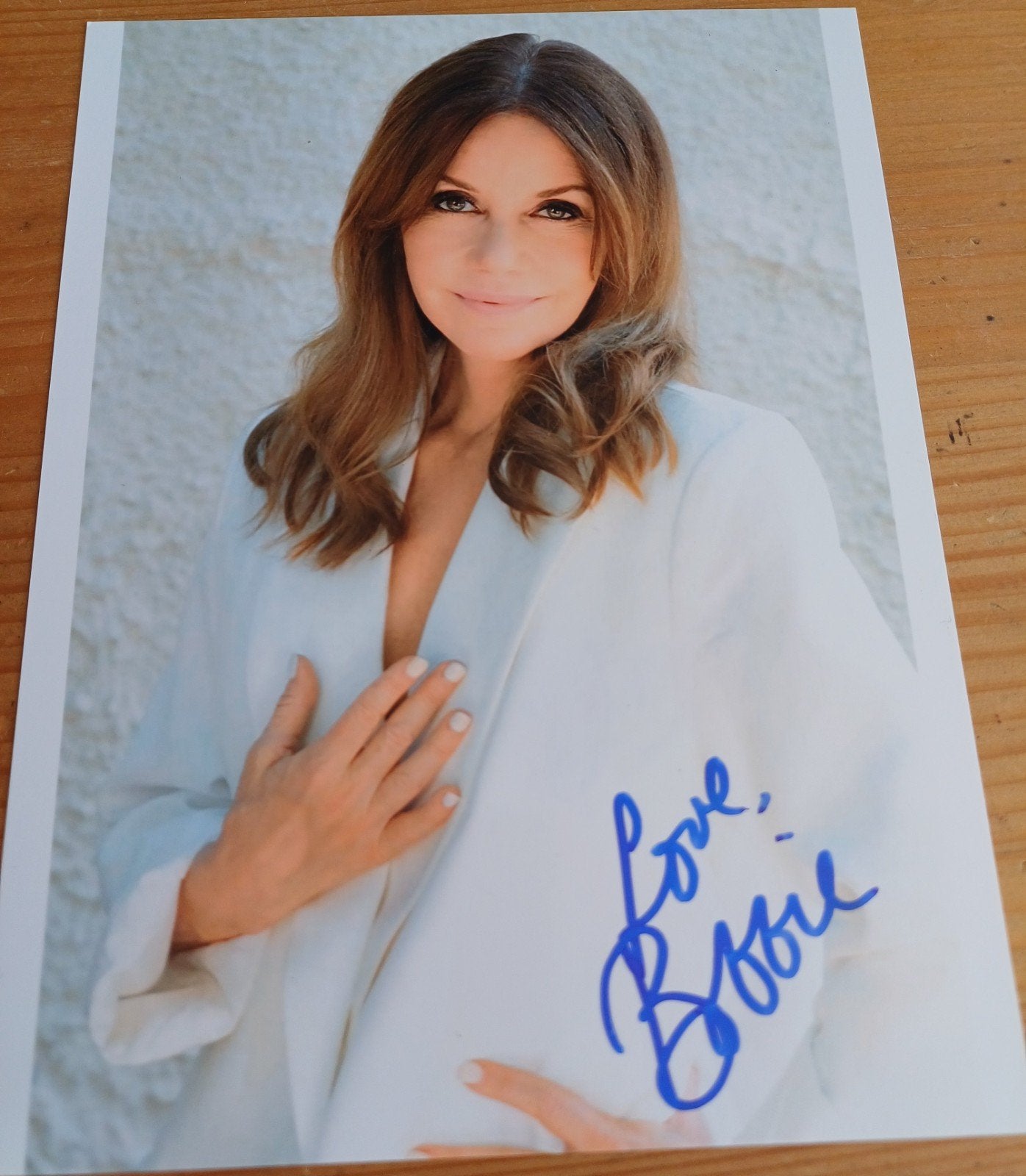Bobbie Eakes handtekening gesigneerde foto 20x15cm, Ophalen of Verzenden