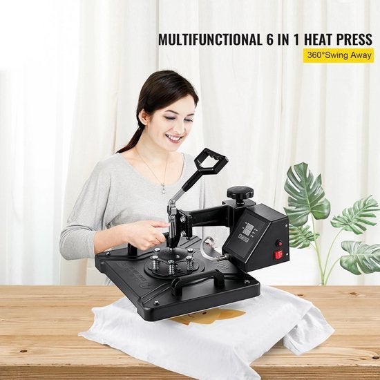 Heat Press - Sublimatieprinter - Heat Press Machine - Transf, Corvance B.V., Verzenden, Nieuw, Corvancebol@gmail.com