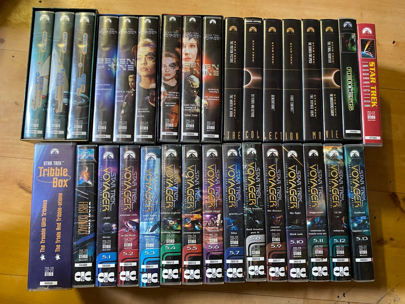 Star Trek videobanden collectie, Science Fiction en Fantasy, Vanaf 12 jaar, VHS, Ophalen