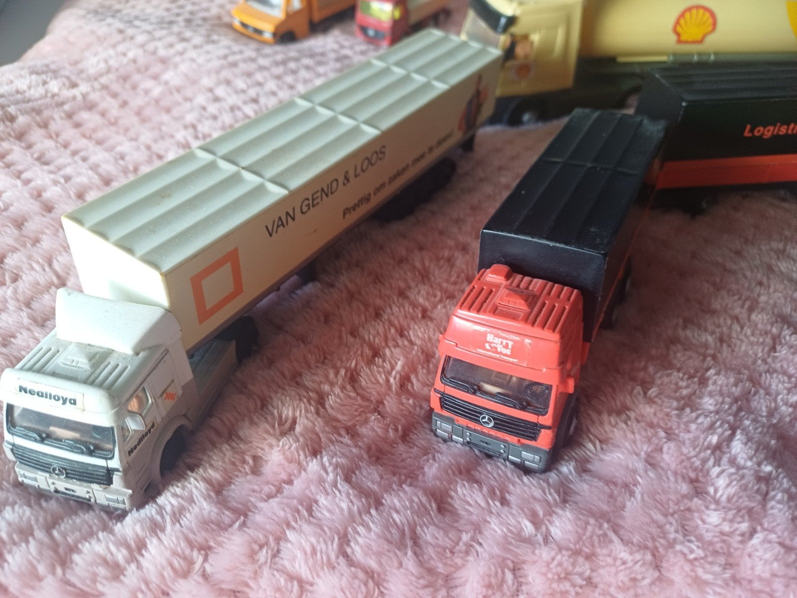Vintage miniatuur auto's en vrachtauto's - Kentoys, Siku,, Overige merken, Gebruikt, Auto, Groter dan 1:32