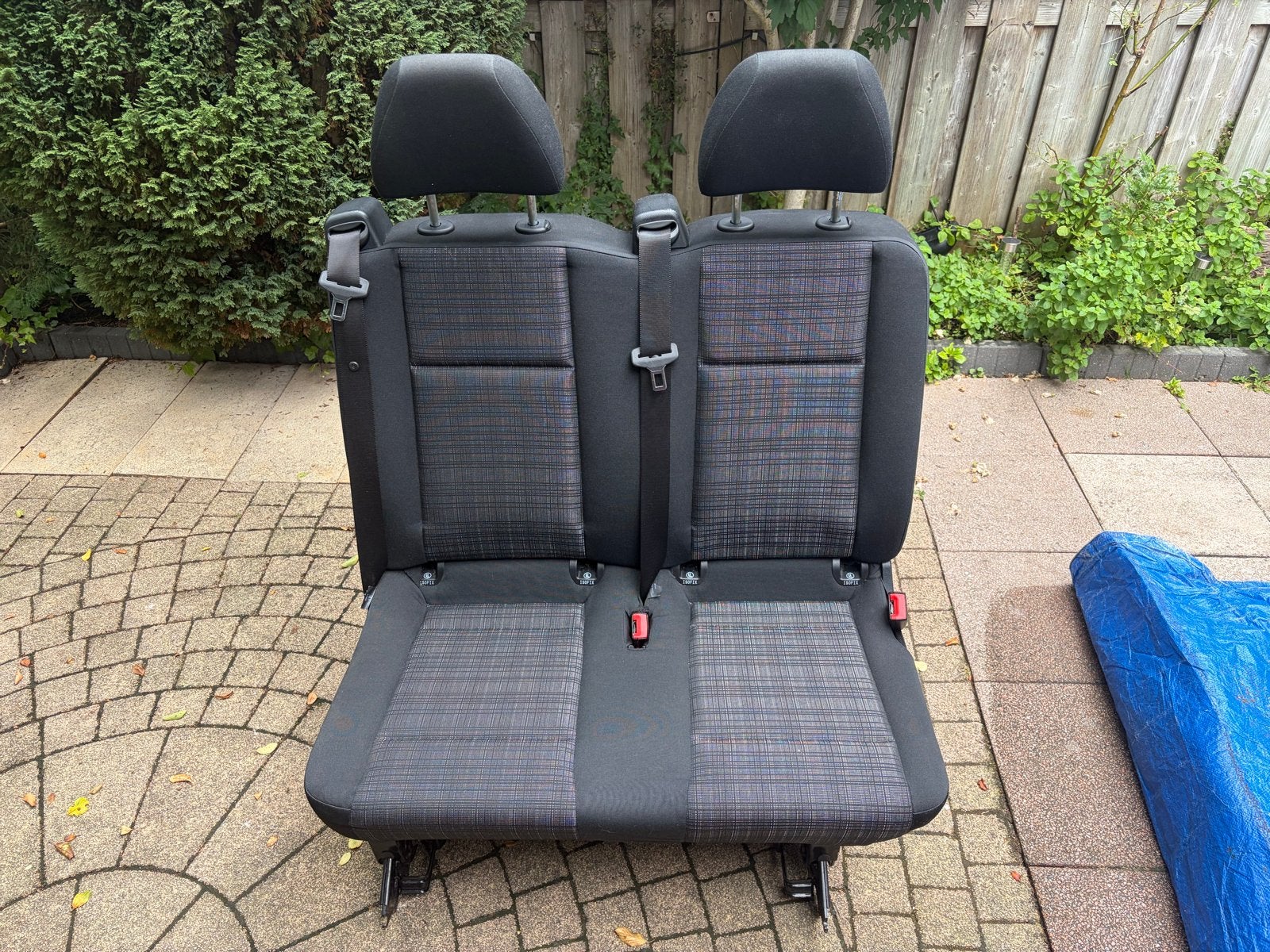 2x 2-persoons achterbank stoelen Mercedes Vito W447, Auto-onderdelen, Ophalen, Gebruikt, Mercedes-Benz