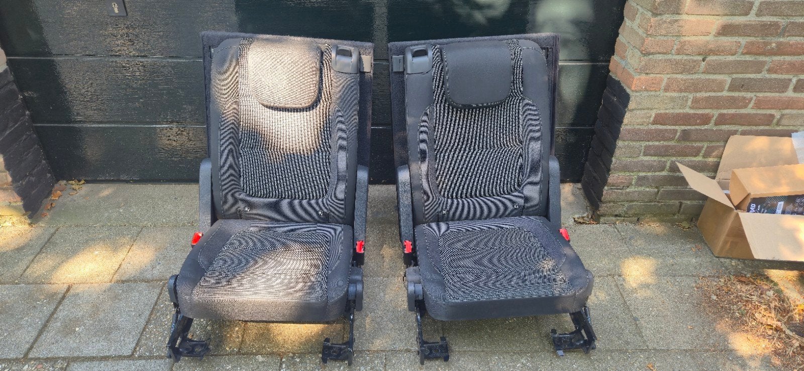 3e rij stoelen VW Sharan / Seat Alhambra 7N, Auto-onderdelen, Ophalen, Gebruikt, Seat
