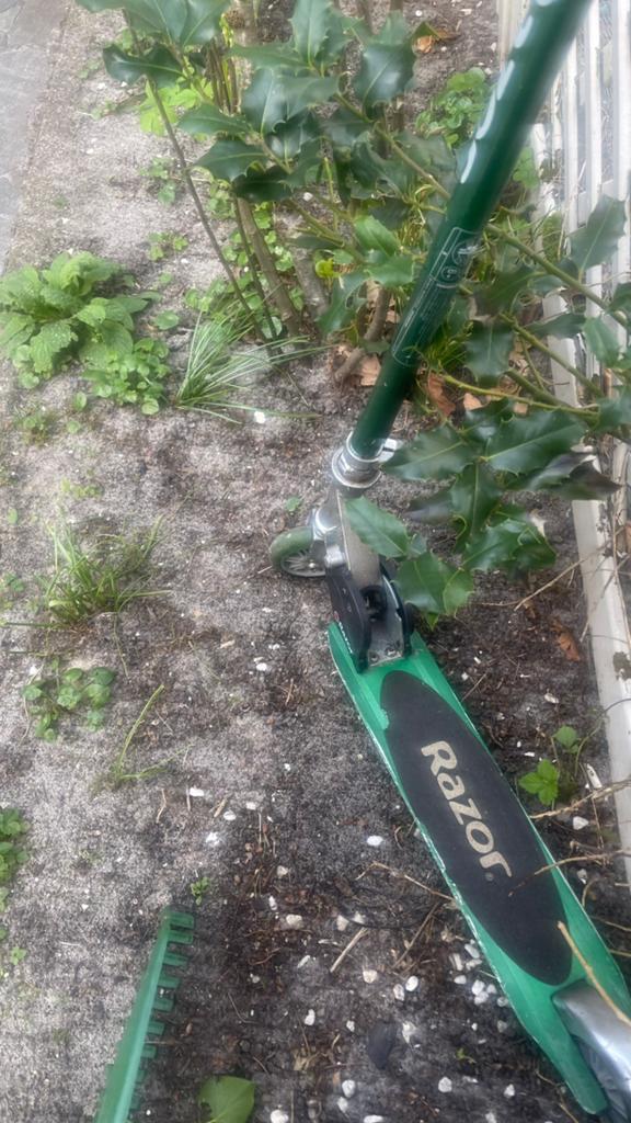 Razor step groen - Gebruikt, Ophalen, Gebruikt, Gewone step