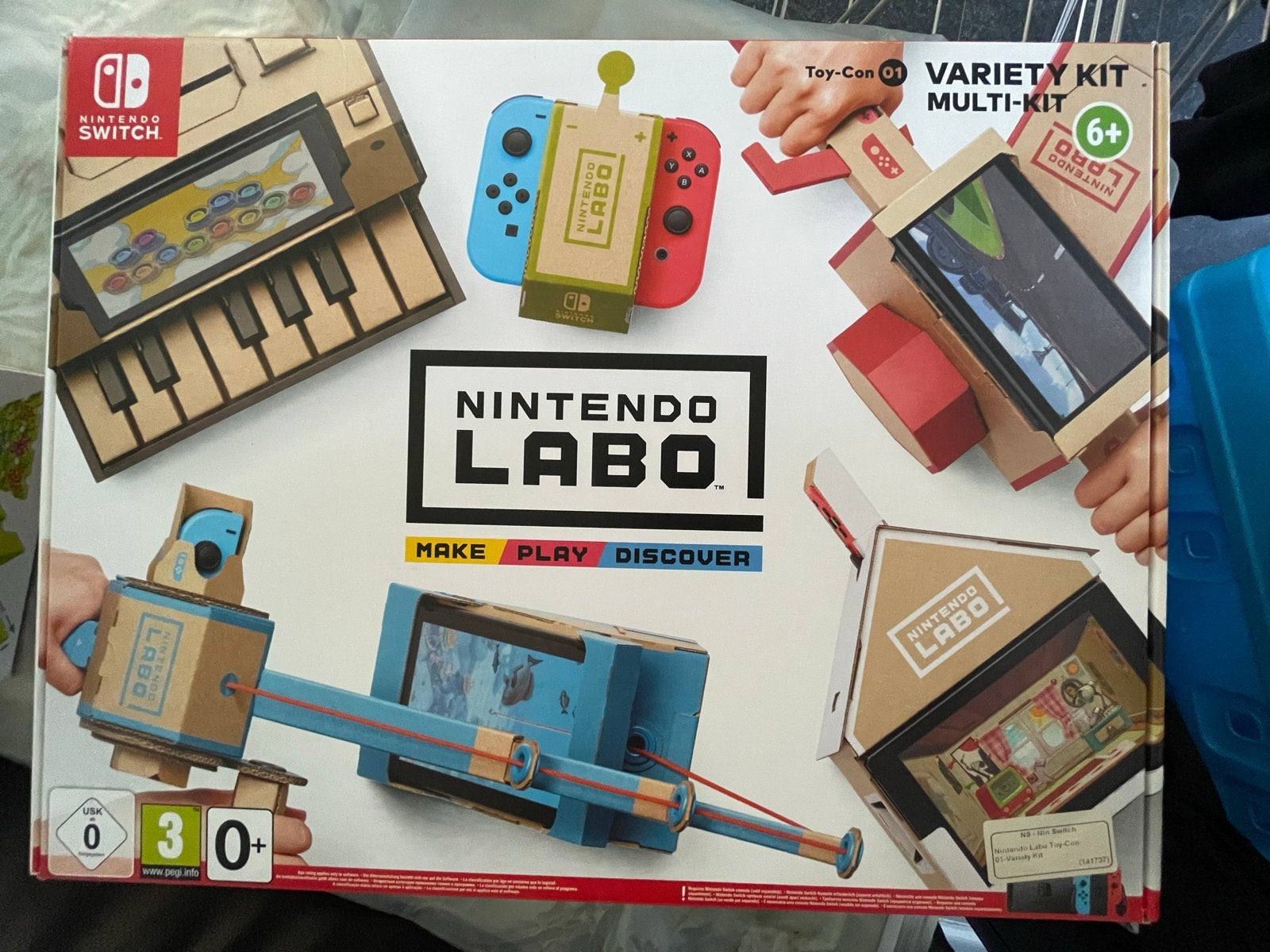 Nintendo Labo Toy-Con 01: NIEUW voor Nintendo Switch, Spelcomputers en Games, 1 speler, Ophalen of Verzenden, Nieuw, Overige genres