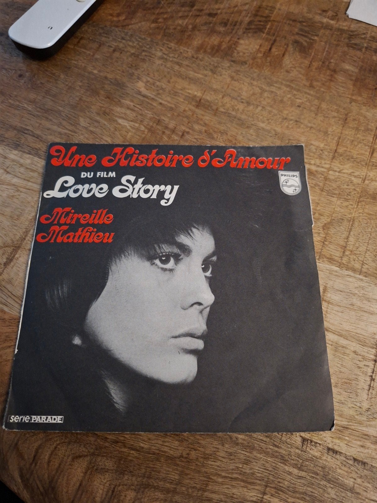 Mireille mathieu  / une histoire d'amour "love story", Ophalen of Verzenden, Zo goed als nieuw, Pop