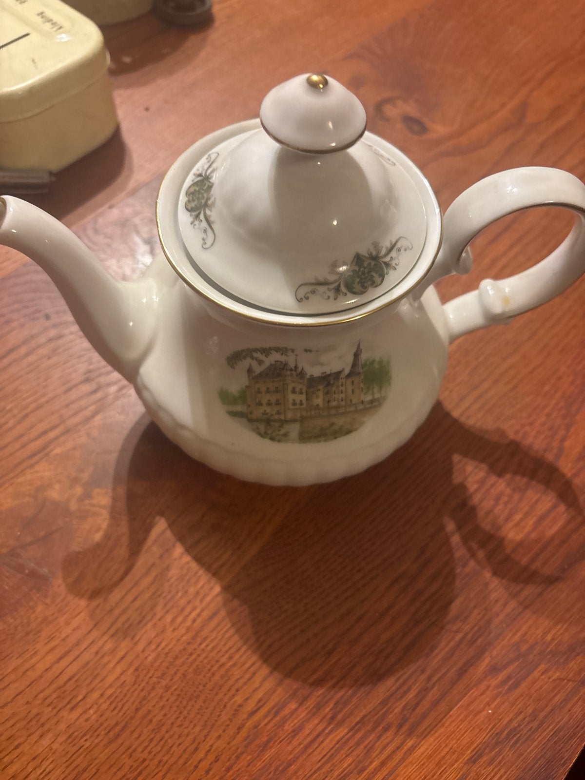 Antieke theepot 'Original Dutch Castles' Bavaria-Porzellan, Ophalen of Verzenden