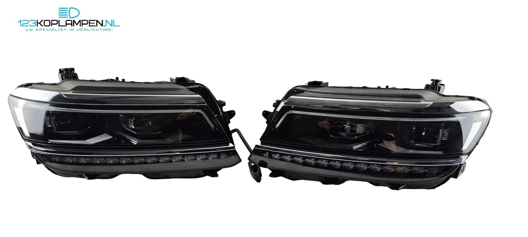 VW Volkswagen Tiguan 5NN Full Led koplampen links rechts, Gebruikt, -, Volkswagen, -