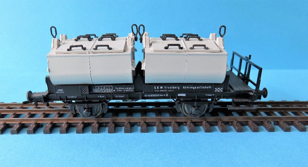 Sachsenmodelle 16006, kalkwagen van de DB, Hobby en Vrije tijd, Modeltreinen | H0, Overige merken, Gelijkstroom, Ophalen of Verzenden