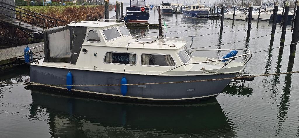 Nette stabiele weekend kruiser, Watersport en Boten, Motorboten en Motorjachten, Overige merken, Gebruikt, Binnenboordmotor, Diesel