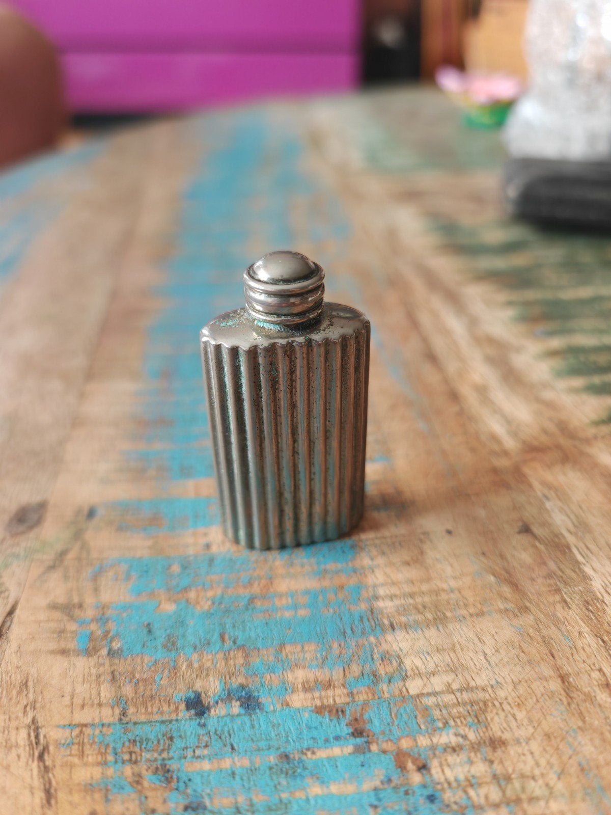 Vintage Antiek Parfum Flesje - Decoratief en Uniek, Ophalen of Verzenden